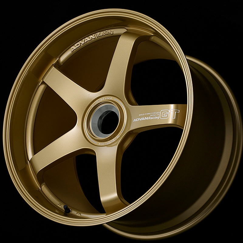 ADVAN YAQ8O47IZP колісний диск V3163 GT for PORSCHE 18x12. 0 47 CL-CL RACING GOLD METALLIC Photo-0