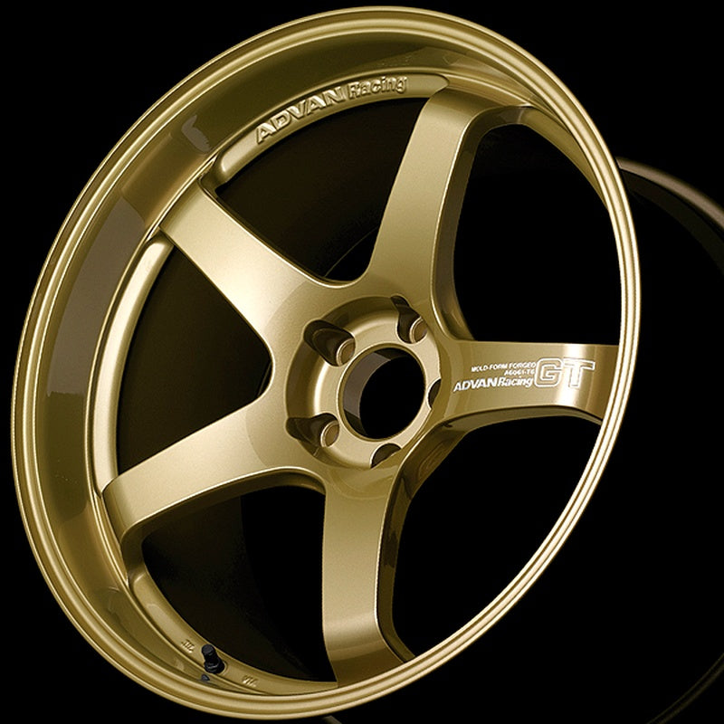 ADVAN YAQ8K40PZP колісний диск V3145 GT for PORSCHE 18x10 .0 40 5-130 RACING GOLD METALLIC Photo-0