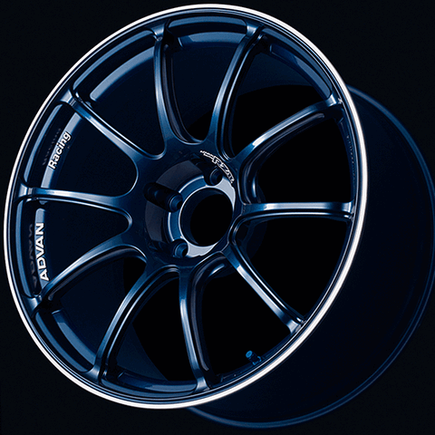 ADVAN YAZ7E42AE Колісний диск V1750 RZII 17X7.0 +42 4-100 Гоночний синій індіго з ободом Photo-0