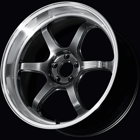 ADVAN YA68G45DMPB Колісний диск V6129 R6 18X8.0 +45 5-100 Гіпер платиновий чорний з механічною обробкою Photo-0