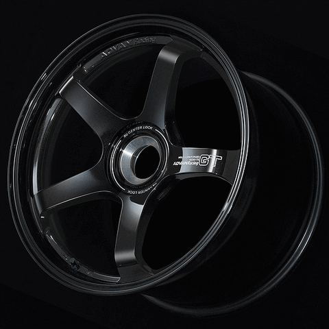 ADVAN YAQ1O42ITBP Колісний диск V5474 GT for PORSCHE 21X12.0 +42 CL-CL Гоночний титановий чорний Photo-0