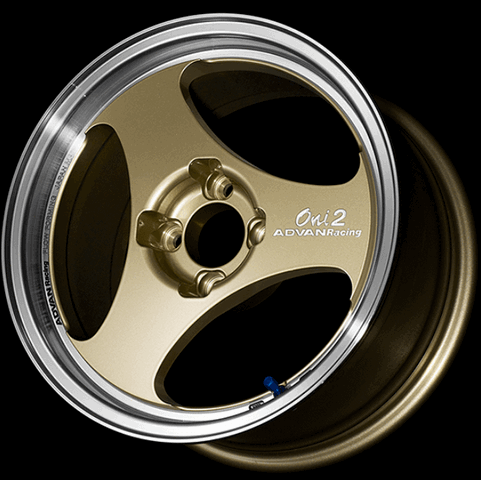 ADVAN YAY5E30ACG Колісний диск V5170 ONI2 15X7.0 +30 4-100 Золоте шампаньське з механічною обробкою Photo-0