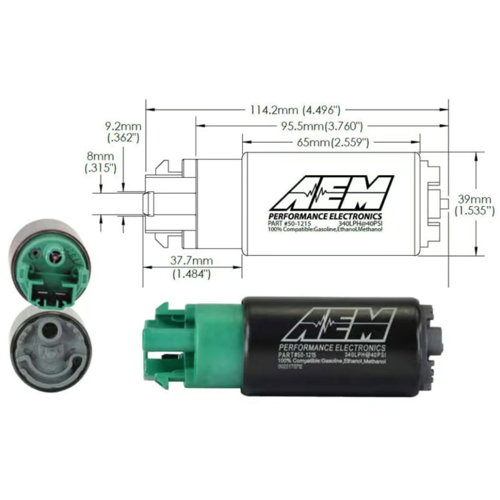 AEM 50-1215 Паливний насос E85 Photo-4