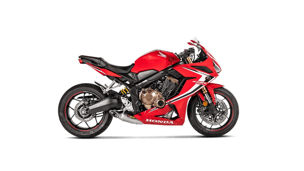 AKRAPOVIC S-H6R11 - AFT Вихлопна система Racing Line (Titanium) Honda CB 650 F 2014-18 | CBR 650R Photo-2