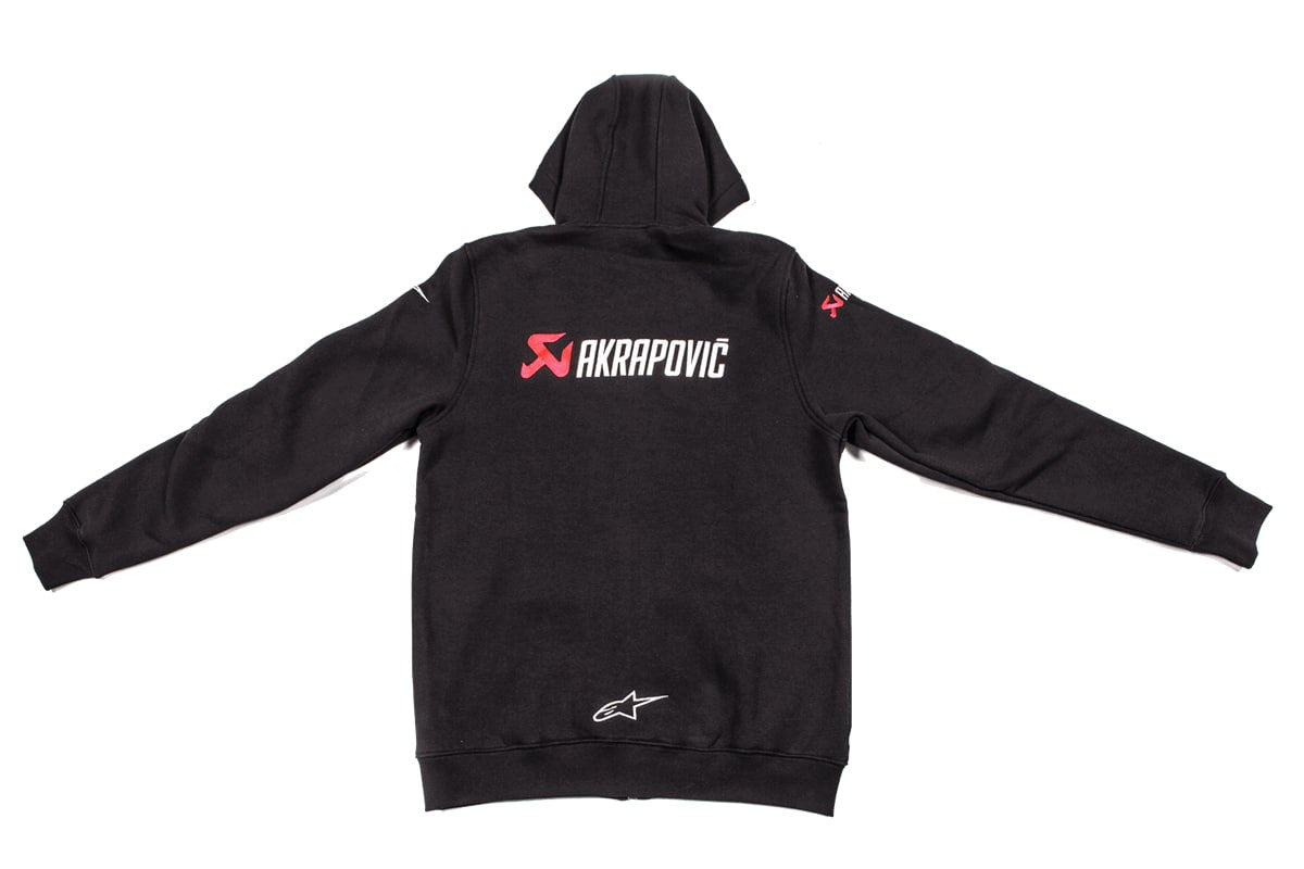 AKRAPOVIC 801528 Худі Akrapovič-Alpinestars S (heavier fabric) Photo-1