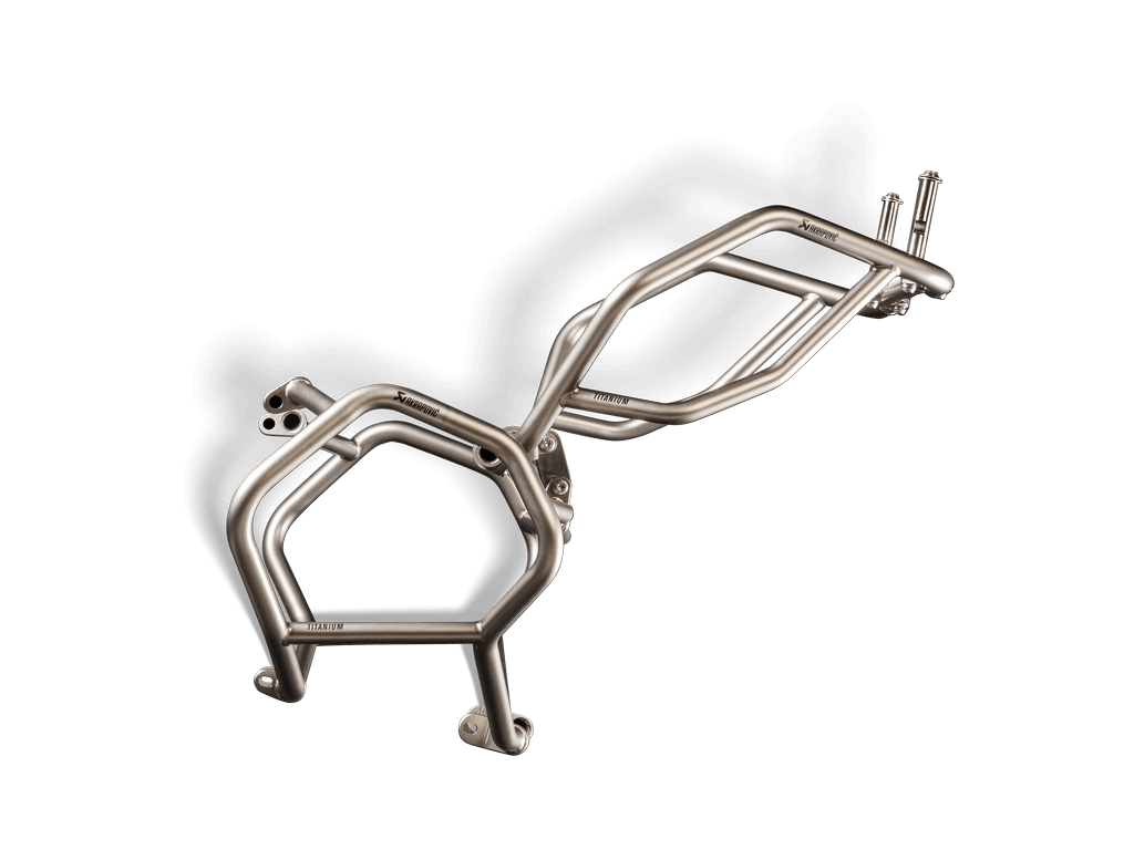 AKRAPOVIC CB-B12T1U Набір верхніх захисних планок (Titanium) для BMW R 1250 GS / ADVENTURE 2019-2023 Photo-0