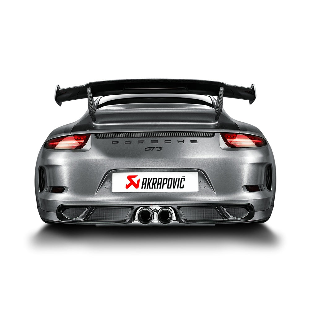 AKRAPOVIC DI-PO/CA/1 Задній дифузор (карбон) для PORSCHE 911 GT3 (991) 2014-2017 Photo-2