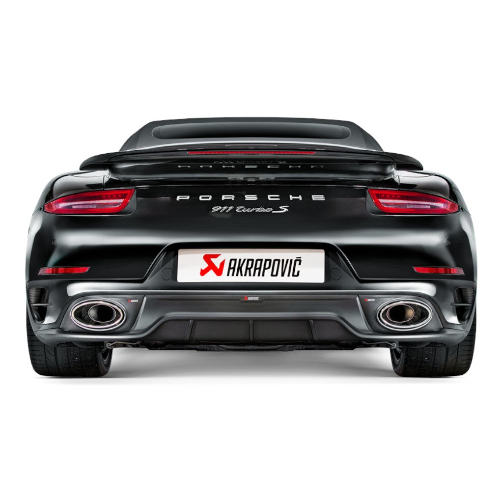 AKRAPOVIC DI-PO/CA/2 Задній дифузор (карбон) для PORSCHE 911 Turbo / Turbo S (991) Photo-5