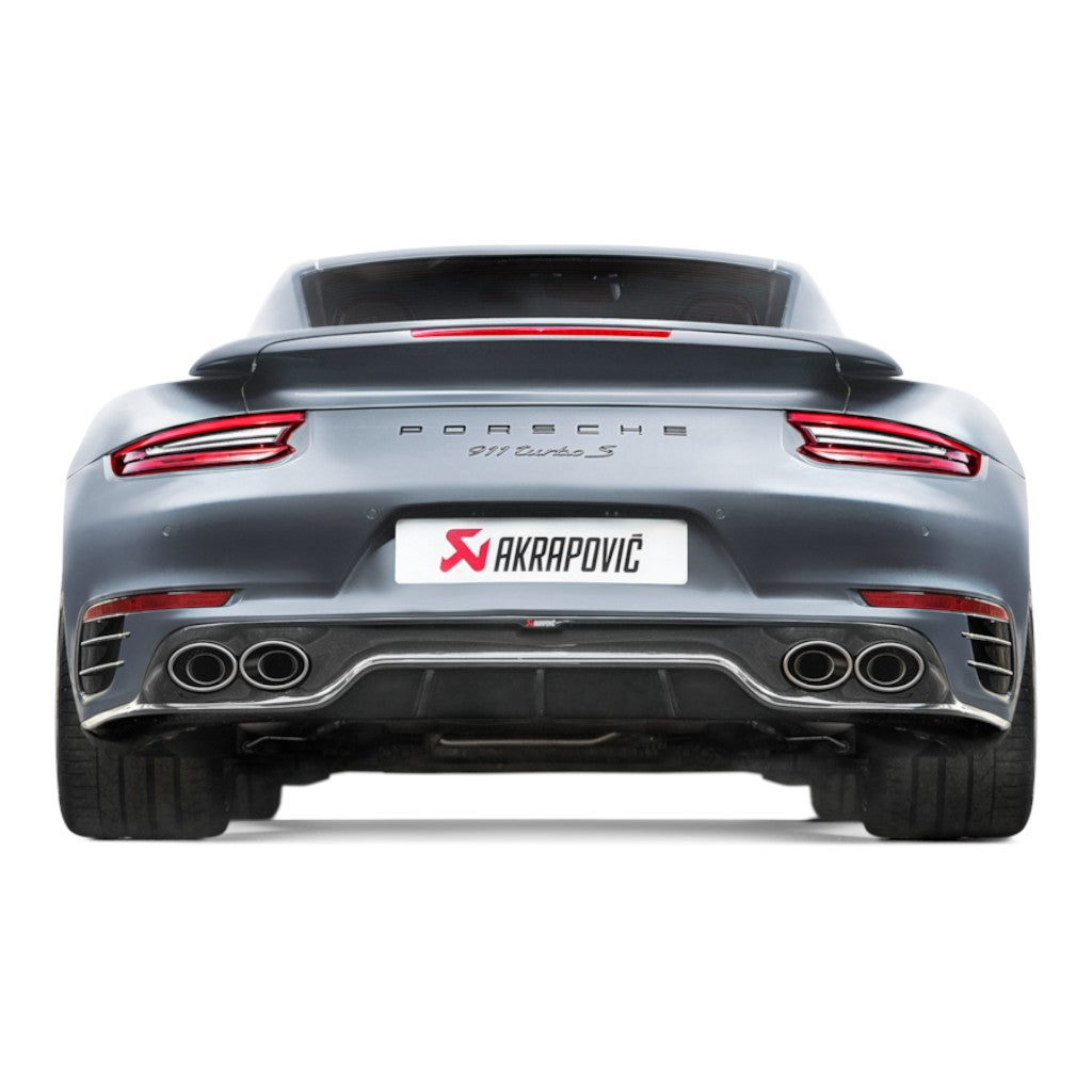 AKRAPOVIC DI-PO/CA/4/G Задній дифузор (карбон / глянцевий) для PORSCHE 911 Turbo / Turbo S (991.2) Photo-2