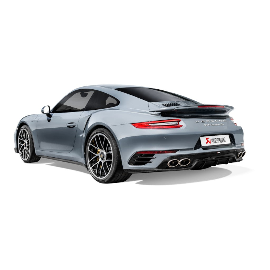 AKRAPOVIC DI-PO/CA/4/G Задній дифузор (карбон / глянцевий) для PORSCHE 911 Turbo / Turbo S (991.2) Photo-3