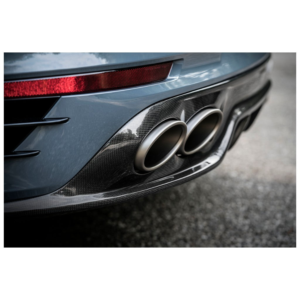 AKRAPOVIC DI-PO/CA/4/G Задній дифузор (карбон / глянцевий) для PORSCHE 911 Turbo / Turbo S (991.2) Photo-4
