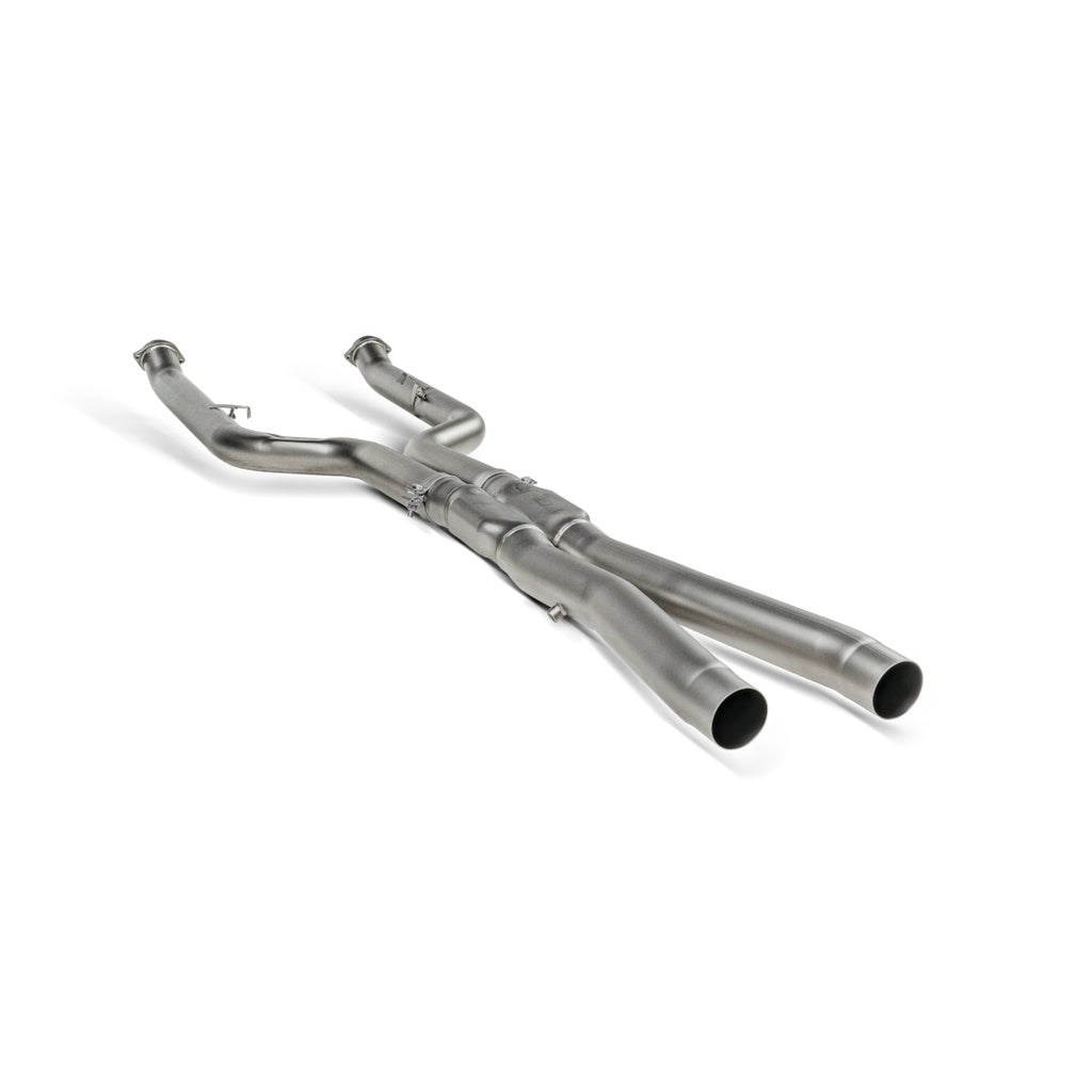 AKRAPOVIC E-BM/T/17 Комплект лінк-пайпів Evolution (титан) для BMW M5 (G90 / G99) OPF / GPF Photo-0