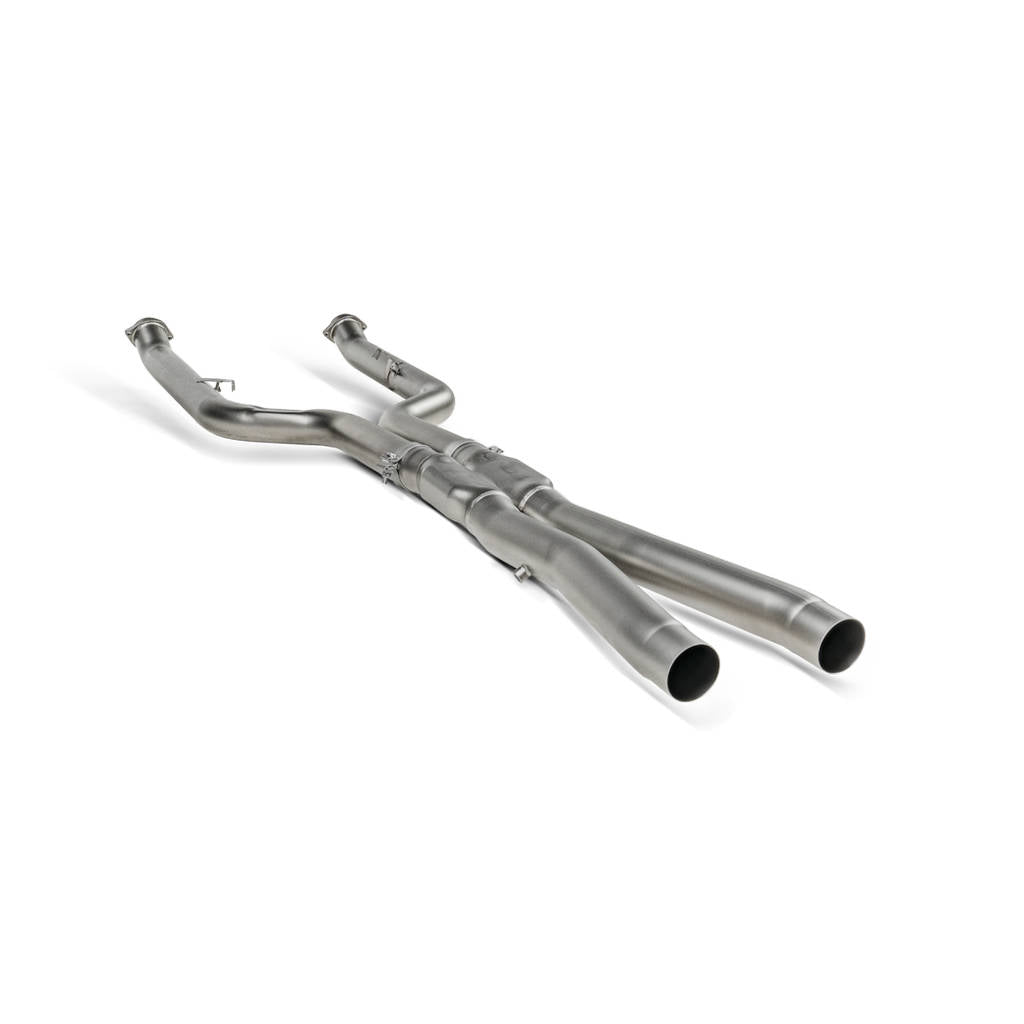 AKRAPOVIC E-BM/T/17/1 Лінк-пайп Evolution (титан) для BMW M5 (G90 / G99) Photo-0