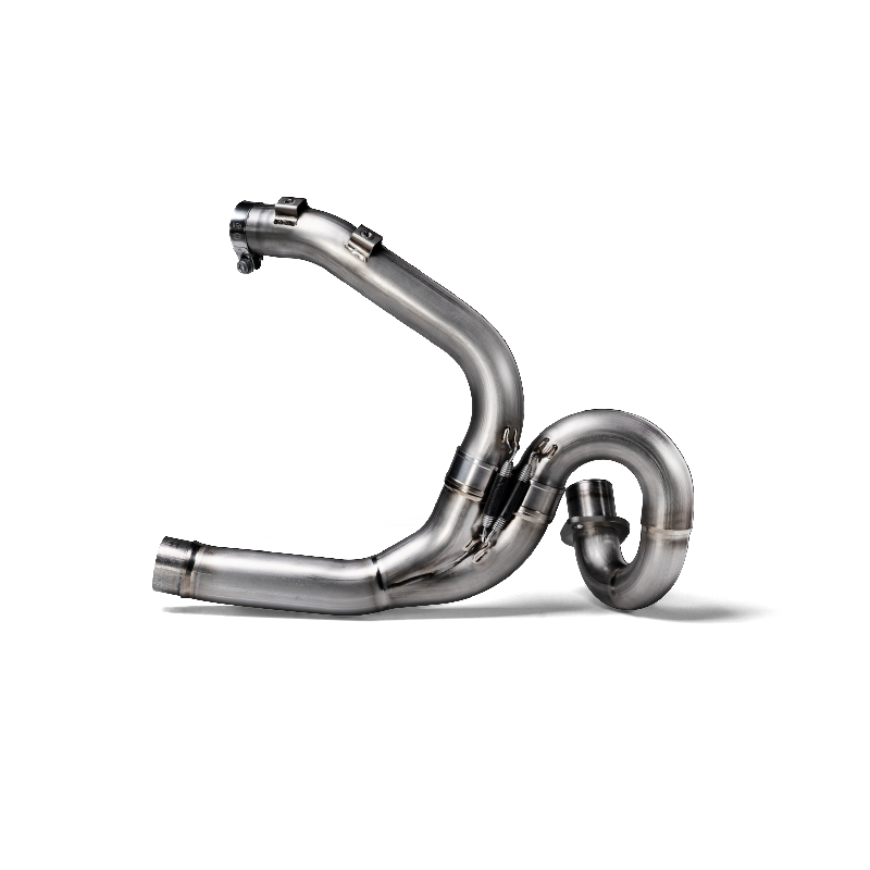 AKRAPOVIC E-D8E2 Додатковий вихлопний колектор (титан) для DUCATI Scrambler Urban Motard/Nightshift/Icon/Icon Dark/Desert Sled 2021-2022 Photo-0