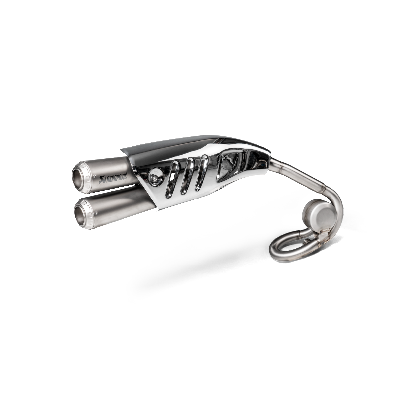 AKRAPOVIC E-H125R3 Додатковий вихлопний колектор (нержавіюча сталь) для HONDA Monkey 2019-2023 Photo-1