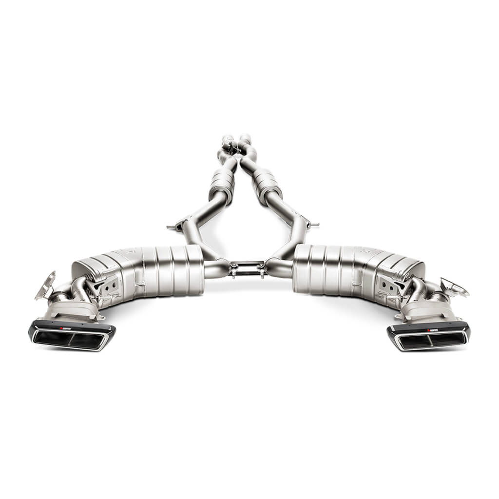 AKRAPOVIC E-ME/T/2 Середня частина вихлопу Evolution (титан) для MERCEDES S63 AMG Coupe (C217) Photo-1