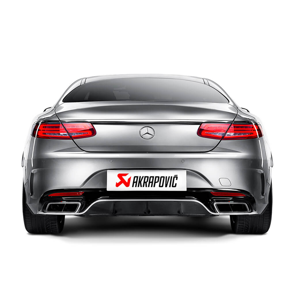 AKRAPOVIC E-ME/T/2 Середня частина вихлопу Evolution (титан) для MERCEDES S63 AMG Coupe (C217) Photo-2