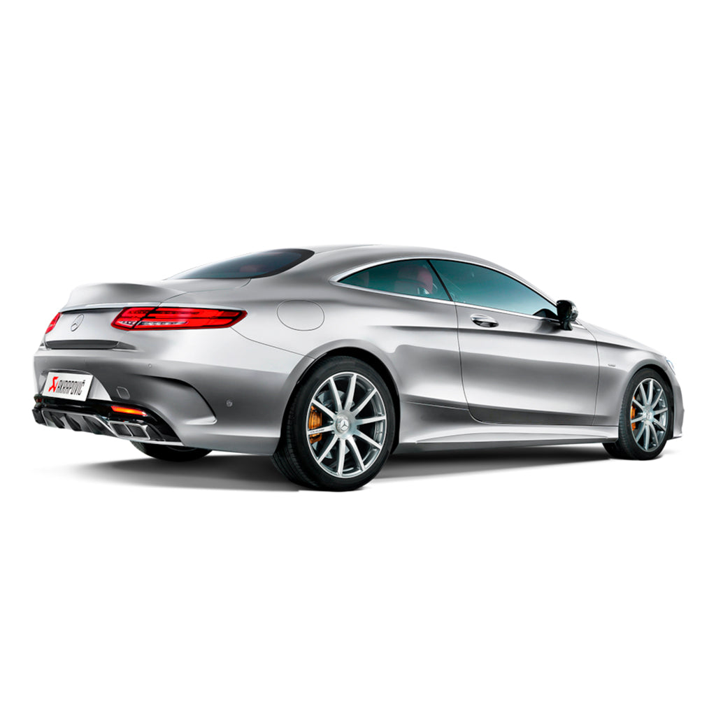 AKRAPOVIC E-ME/T/2 Середня частина вихлопу Evolution (титан) для MERCEDES S63 AMG Coupe (C217) Photo-3