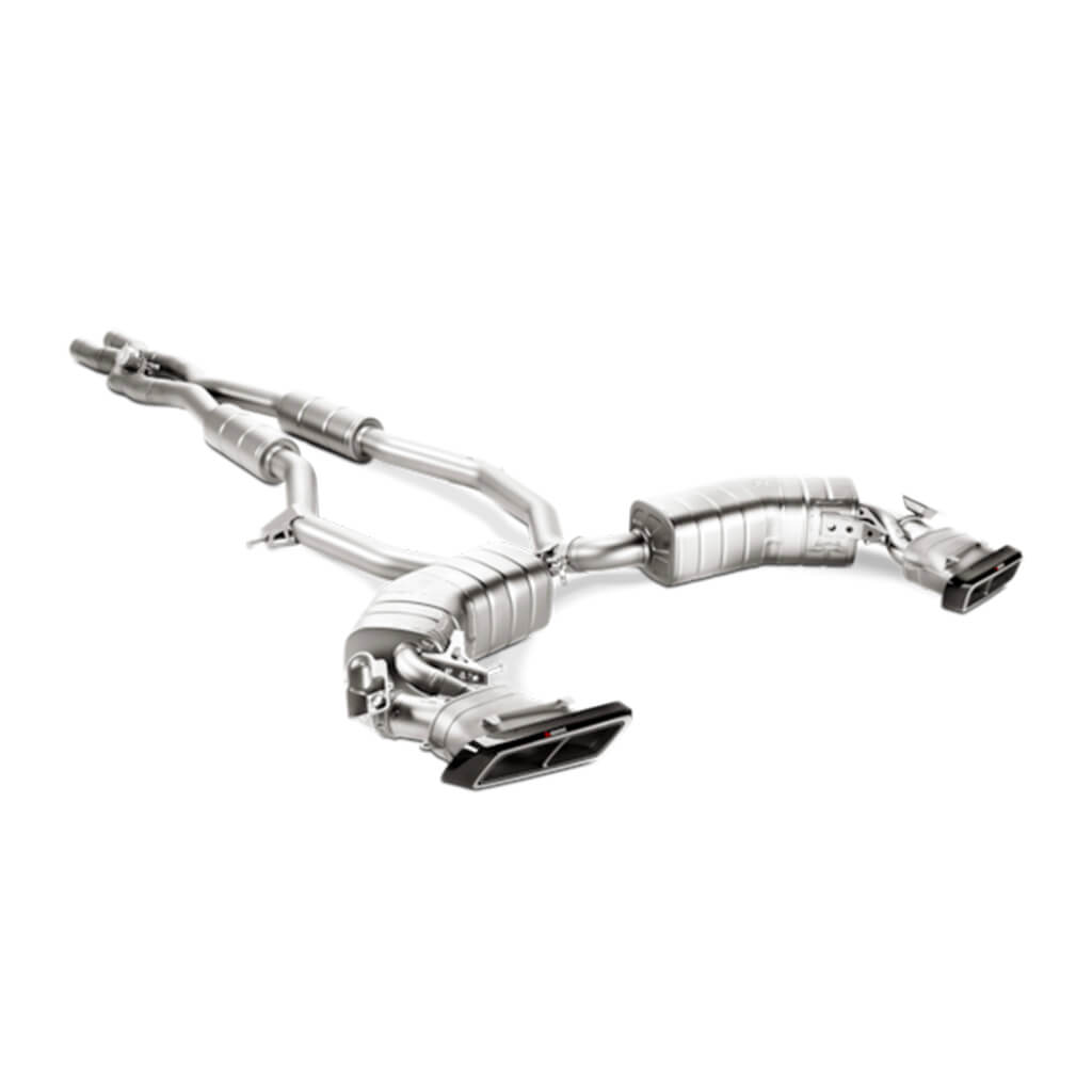AKRAPOVIC E-ME/T/2 Середня частина вихлопу Evolution (титан) для MERCEDES S63 AMG Coupe (C217) Photo-0