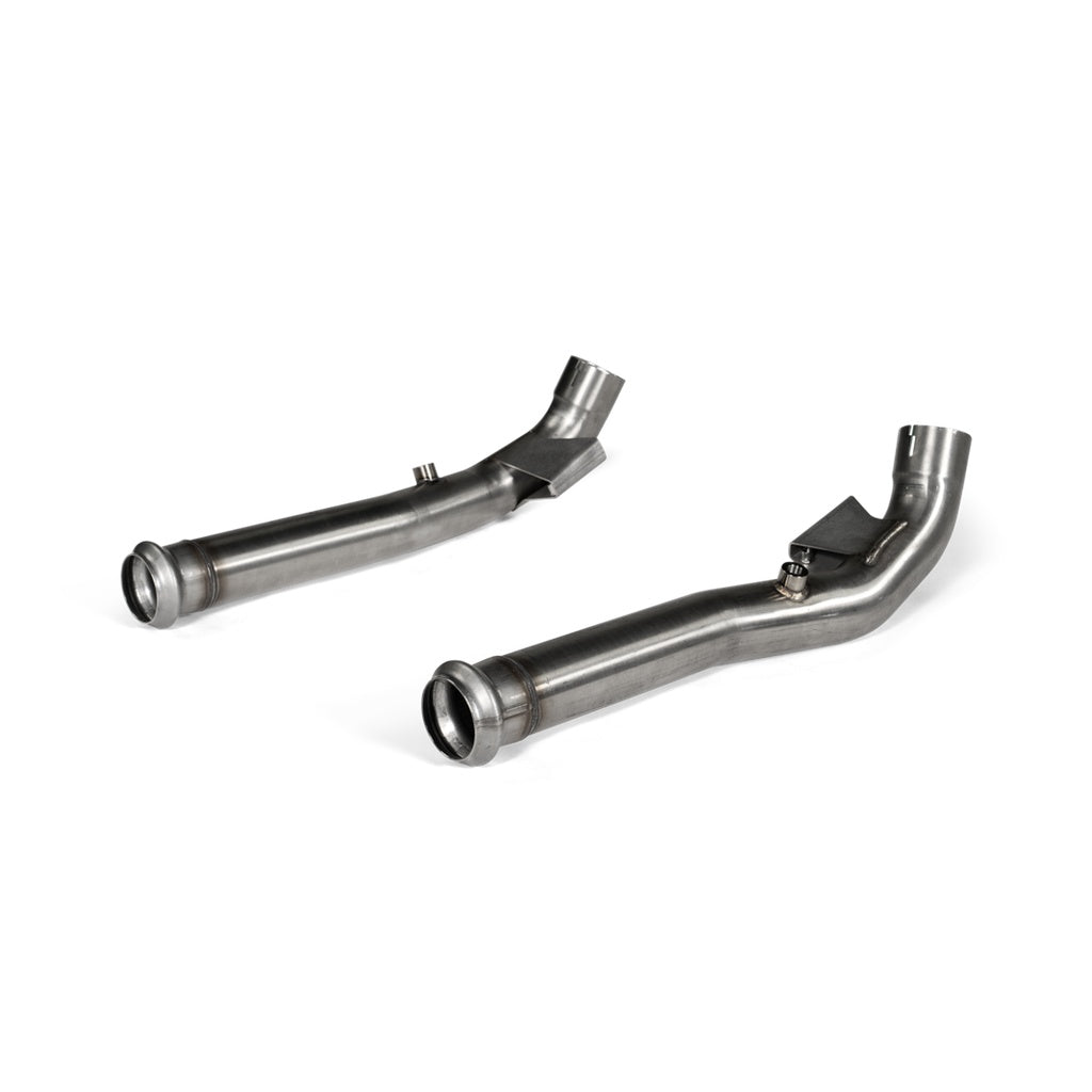 AKRAPOVIC E-ME/SS/3 Комплект передніх лінк-пайпів (нержавіюча сталь) для MERCEDES-BENZ AMG G63 (W465) 2025- Photo-0