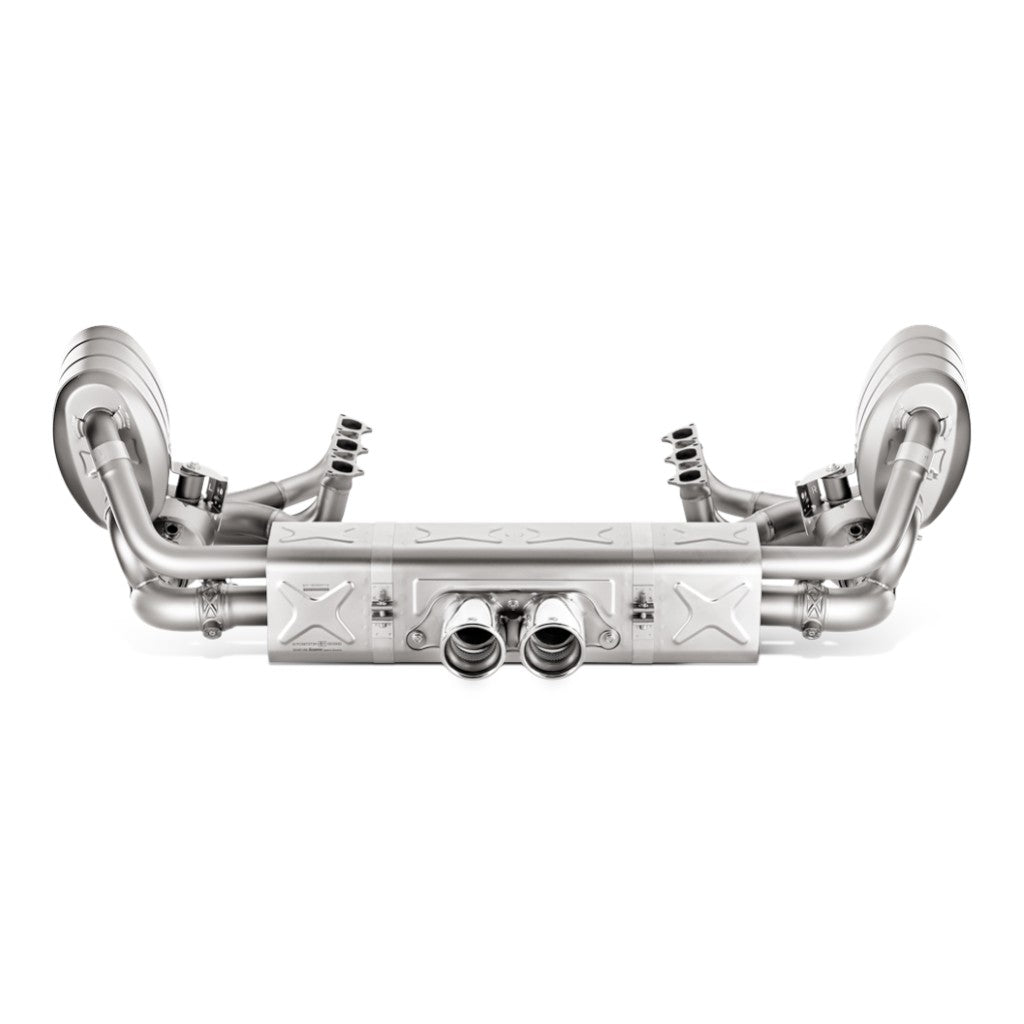 AKRAPOVIC E-PO/T/4 Комплект випускних колекторів Evolution (титан) для PORSCHE 911 GT3RS / GT3 (991) Photo-2