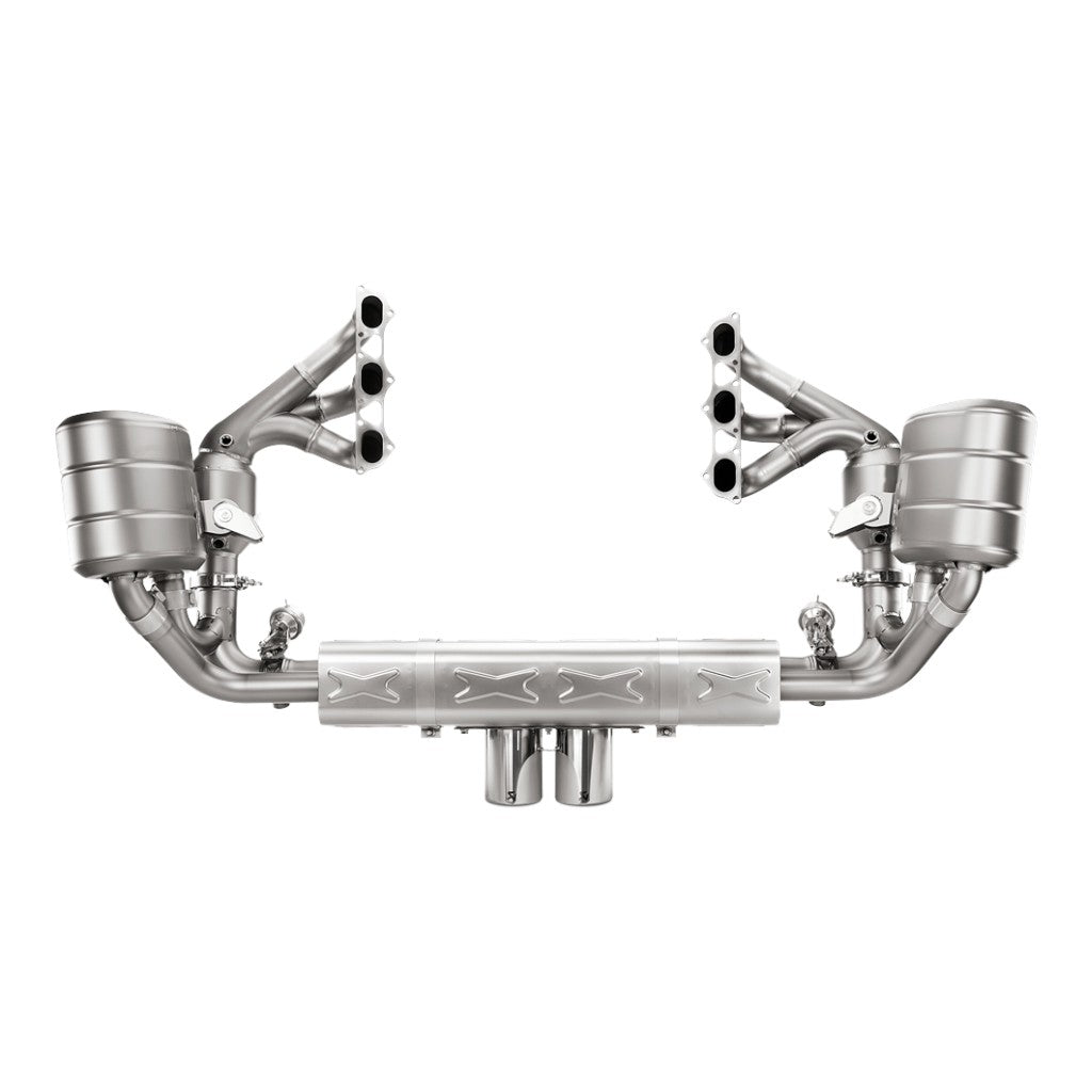 AKRAPOVIC E-PO/T/4 Комплект випускних колекторів Evolution (титан) для PORSCHE 911 GT3RS / GT3 (991) Photo-4