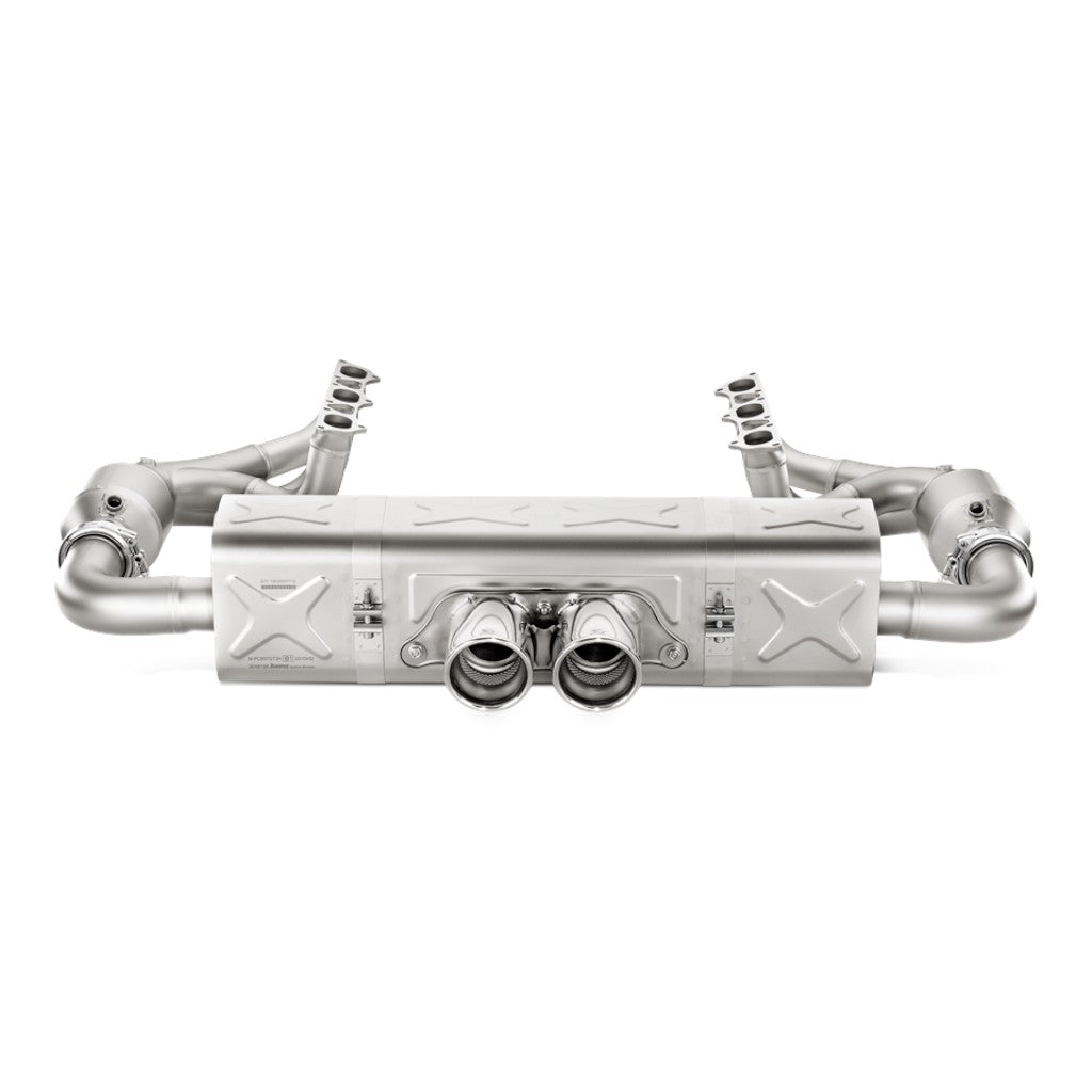 AKRAPOVIC E-PO/T/5 Комплект випускних колекторів Evolution (титан) для PORSCHE 911 GT3RS / GT3 (991) Photo-4