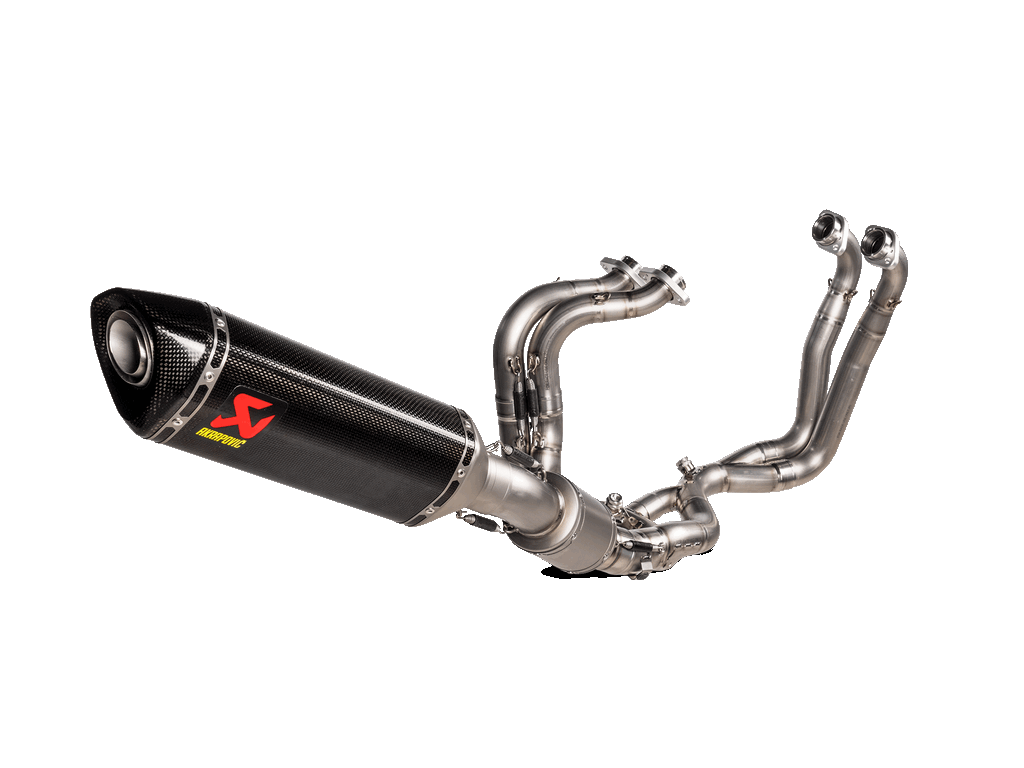 AKRAPOVIC L-A10E11 / TD середня частина вихлопу Track Day Link Pipe/Collector (Titanium) Aprilia RSV4 / Tuono V4 2021 Photo-0