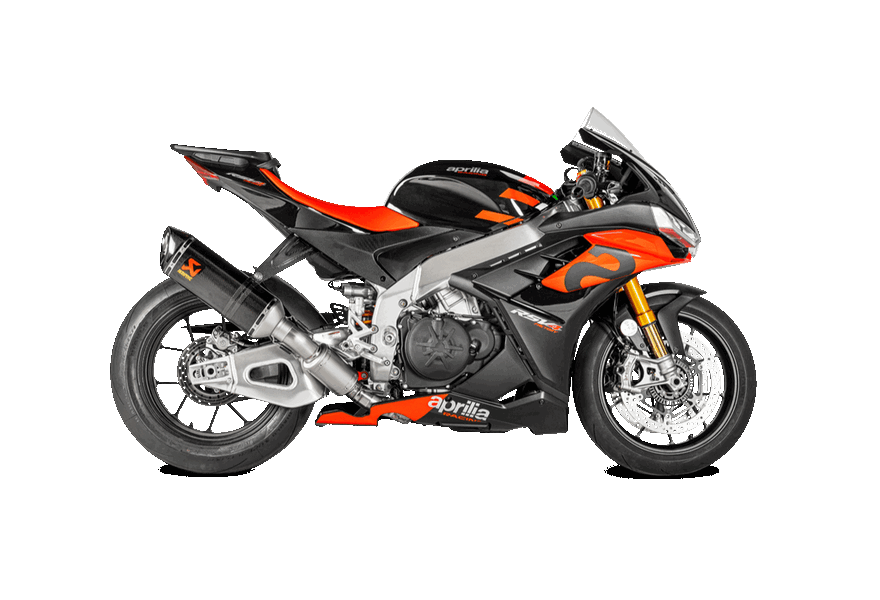 AKRAPOVIC L-A10E11 / TD середня частина вихлопу Track Day Link Pipe/Collector (Titanium) Aprilia RSV4 / Tuono V4 2021 Photo-1