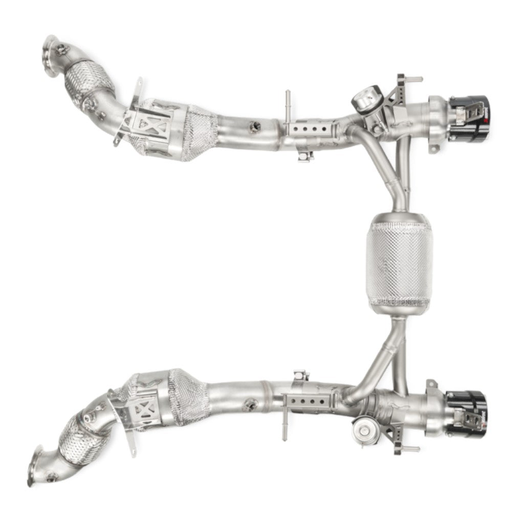 AKRAPOVIC L-FE/SS/2 Комплект лінк-пайпів без каталізатора (нержавіюча сталь) для FERRARI 488 GTB / 488 Spider 2016–2019 Photo-2