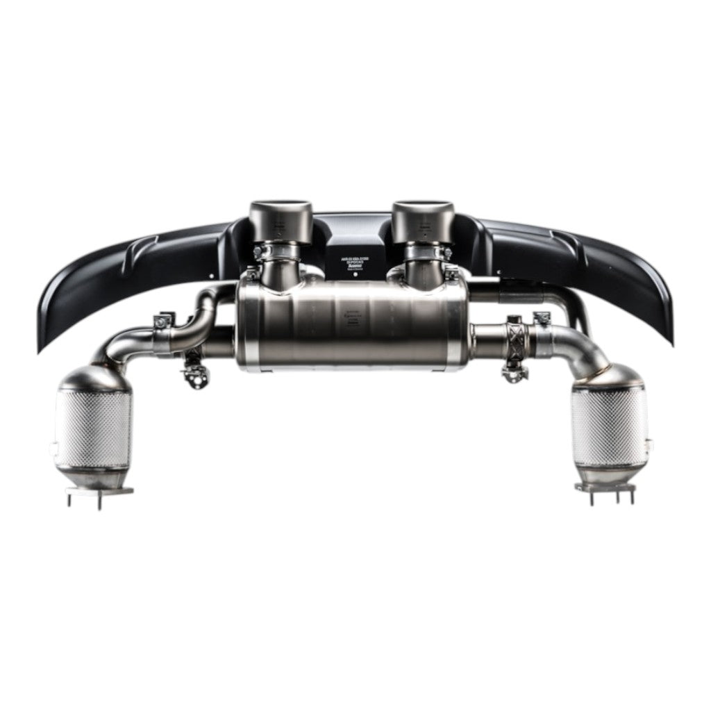 AKRAPOVIC L-PO/SS/1H Лінк пайпи з каталізаторами (нержавіюча сталь) для PORSCHE 911 Carrera / S / 4 / 4S / GTS (991.2) Photo-2
