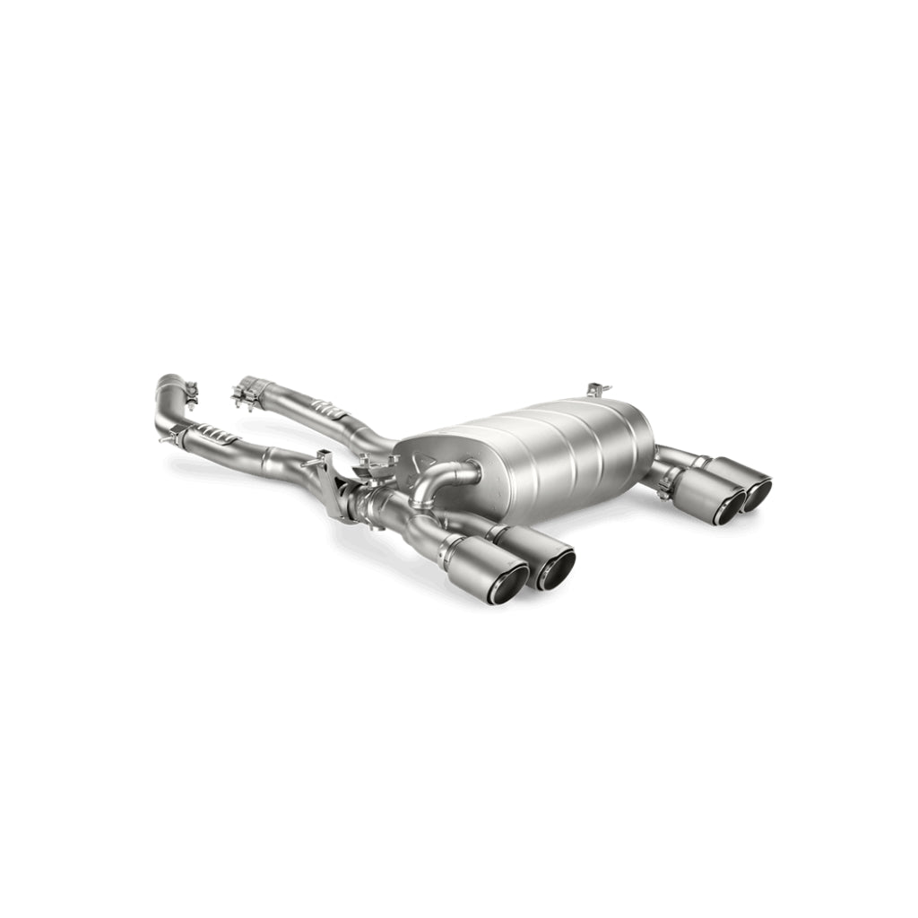 AKRAPOVIC M-BM/T/8H Задня частина вихлопної системи Slip-On для BMW M3 (F80) / M4 (F82) 2014-2018 (без насадок) Photo-3