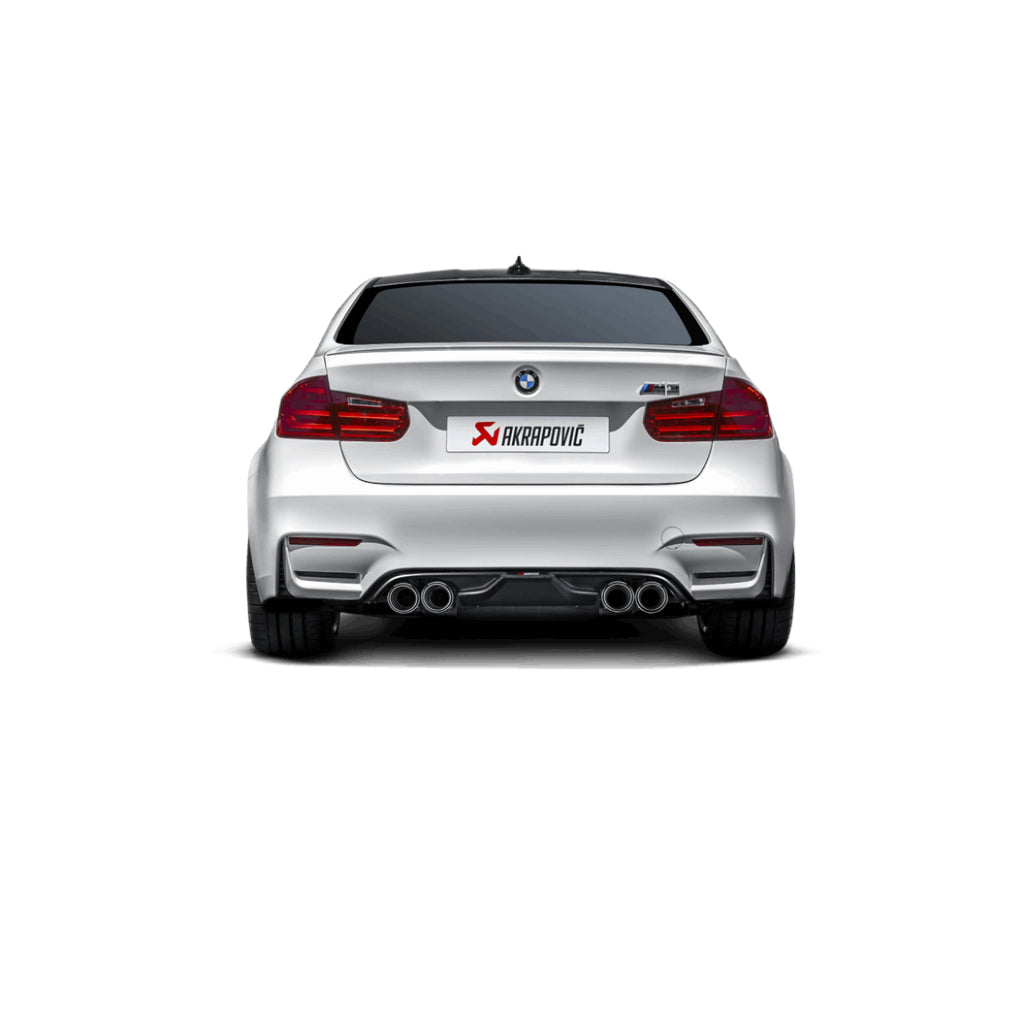 AKRAPOVIC M-BM/T/8H Задня частина вихлопної системи Slip-On для BMW M3 (F80) / M4 (F82) 2014-2018 (без насадок) Photo-5
