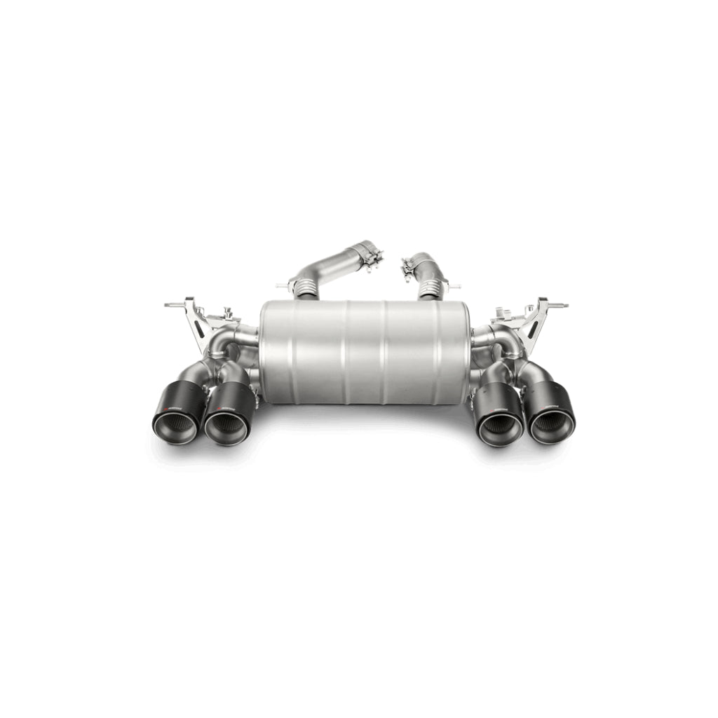 AKRAPOVIC M-BM/T/8H Задня частина вихлопної системи Slip-On для BMW M3 (F80) / M4 (F82) 2014-2018 (без насадок) Photo-0
