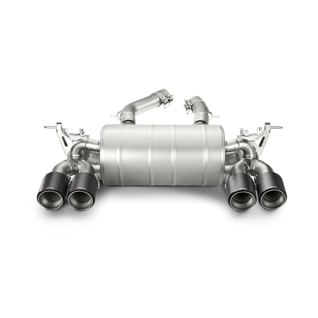 AKRAPOVIC M-BM/T/8H Вихлопна система Slip-On Line (титан) для BMW M3 (F80) / M4 (F82) Сертифікат ECE Photo-1