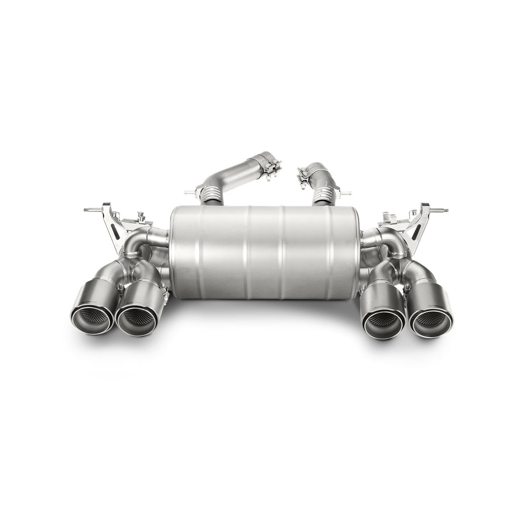 AKRAPOVIC M-BM/T/8H Вихлопна система Slip-On Line (титан) для BMW M3 (F80) / M4 (F82) Сертифікат ECE Photo-3