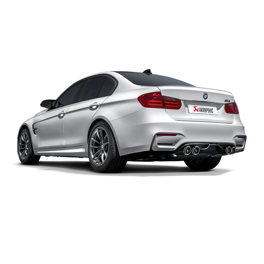 AKRAPOVIC M-BM/T/8H Вихлопна система Slip-On Line (титан) для BMW M3 (F80) / M4 (F82) Сертифікат ECE Photo-8