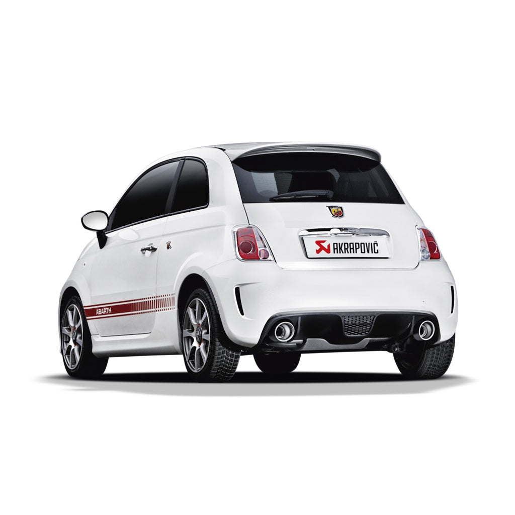 AKRAPOVIC M-FI/SS/1H Вихлопна система Slip-On Line (нержавіюча сталь) для ABARTH 500/500C 2008-2017 Photo-3