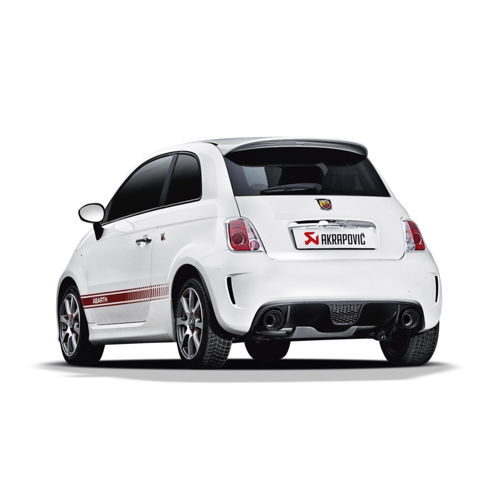 AKRAPOVIC M-FI/SS/1H Вихлопна система Slip-On Line (нержавіюча сталь) для ABARTH 500/500C 2008-2017 Photo-4
