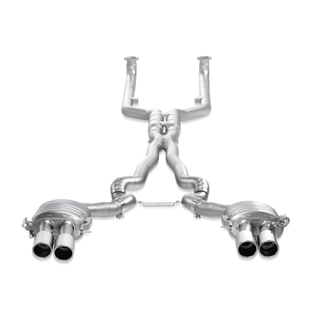 AKRAPOVIC ME-BM/T/5 Вихлопна система Evolution Line (титан) для BMW M6 (F12 / F13) 2012-2018 Сертифікат EC Photo-1