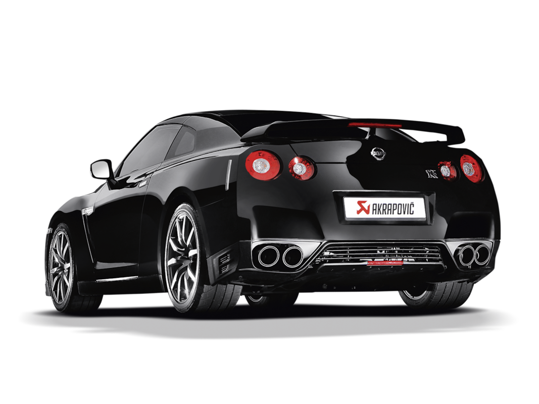 AKRAPOVIC ME-NI/T/1 Вихлопна система Evolution Line (титан) для NISSAN GT-R (R35) Photo-1
