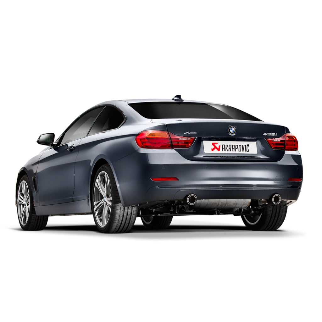 AKRAPOVIC MTP-BM/SS/1H Вихлопна система Evolution Line (нержавіюча сталь) для BMW 335i (F30 / F31) / 435i (F32) Сертифікат EC Photo-4
