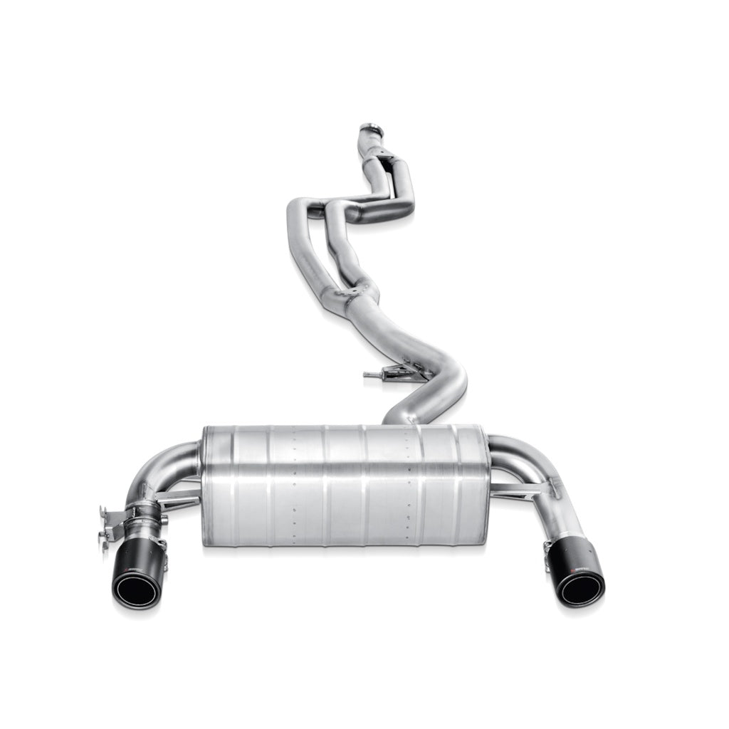AKRAPOVIC MTP-BM/SS/1H Вихлопна система Evolution Line (нержавіюча сталь) для BMW 335i (F30 / F31) / 435i (F32) Сертифікат EC Photo-0