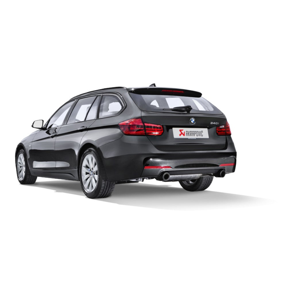 AKRAPOVIC MTP-BM/SS/2H Вихлопна система Evolution Line (нержавіюча сталь) BMW 340i (F30 / F31) / 440i (F32 / F33) Сертифікат EC Photo-4