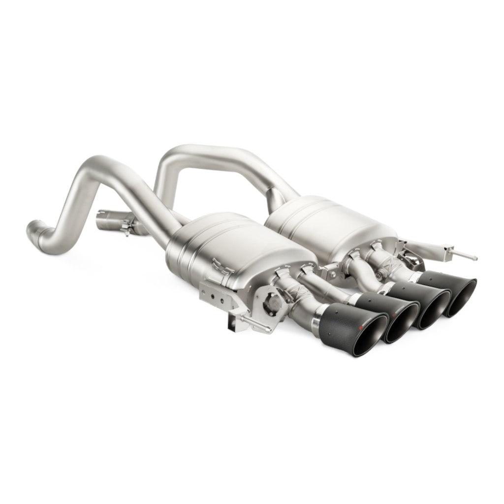 AKRAPOVIC MTP-CO/TI/2 Вихлопна система Slip-On Line (титан) для CHEVROLET Corvette Z06 (C7) 2014-2019 Photo-0
