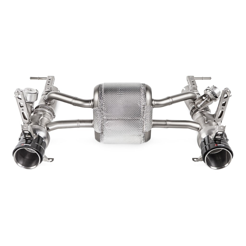 AKRAPOVIC MTP-FE488H Система вихлопу Slip-On Line (титан) для FERRARI 488 GTB / 488 Spider 2016-2019 Photo-1