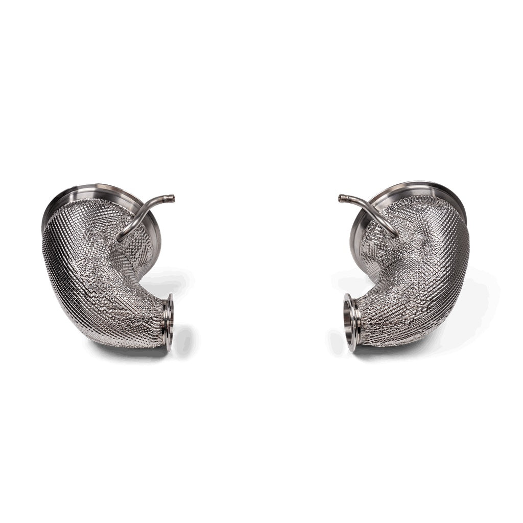 AKRAPOVIC P-CP034 Комплект адаптерів Slip-On Race Line (нержавіюча сталь) для PORSCHE 911 GT3RS (992) / GT3 (992 / 992.2) Photo-0