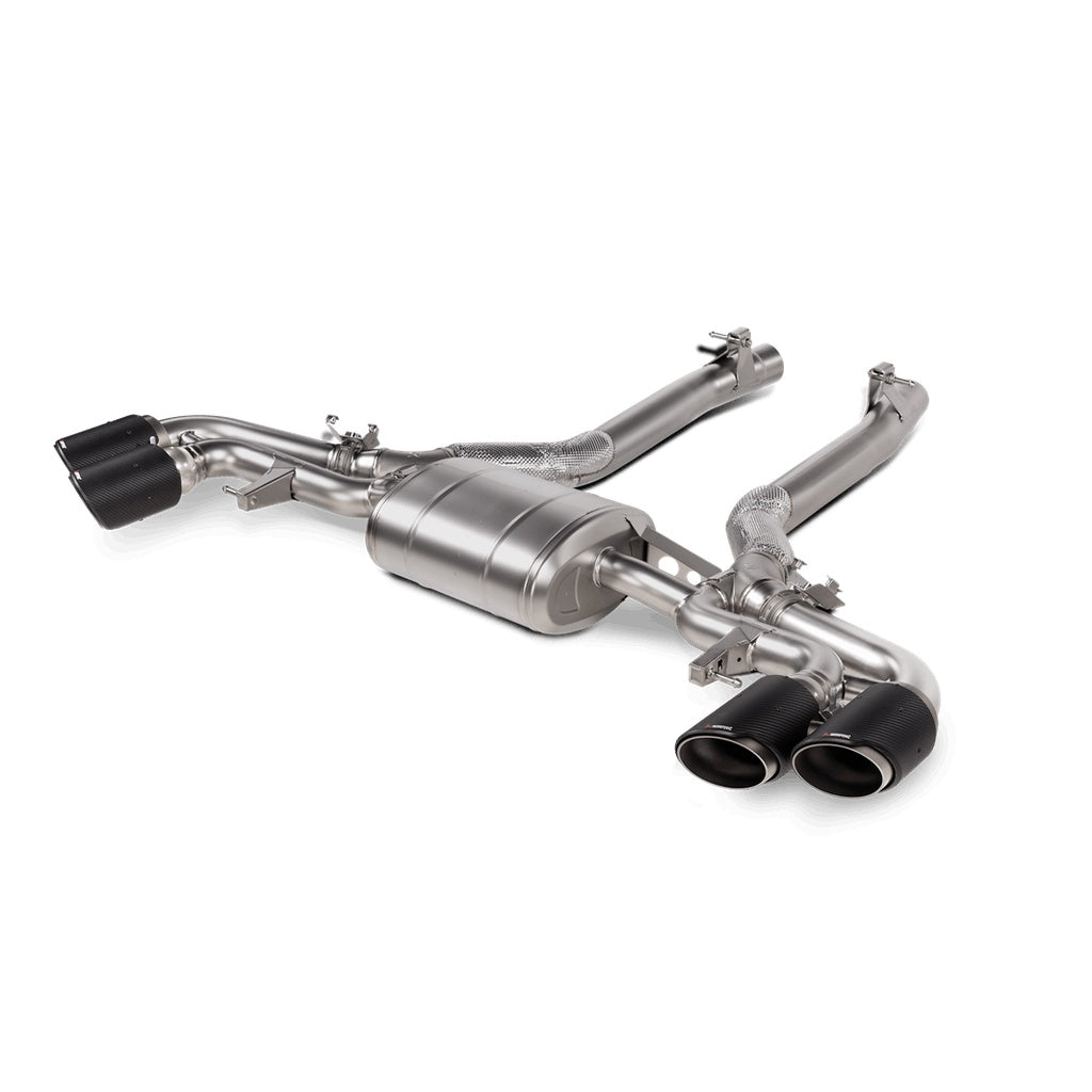 AKRAPOVIC S-BM/T/16H Вихлопна система Slip-On Line (титан) для BMW X5M (F95) / X6M (F96) 2019-2023 Photo-0