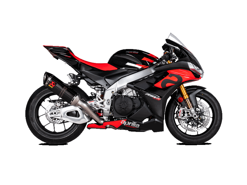 AKRAPOVIC S-A10SO13 - RC Вихлопна система Slip-On Line (Carbon) Aprilia RSV4 / Tuono V4 2021 Photo-1