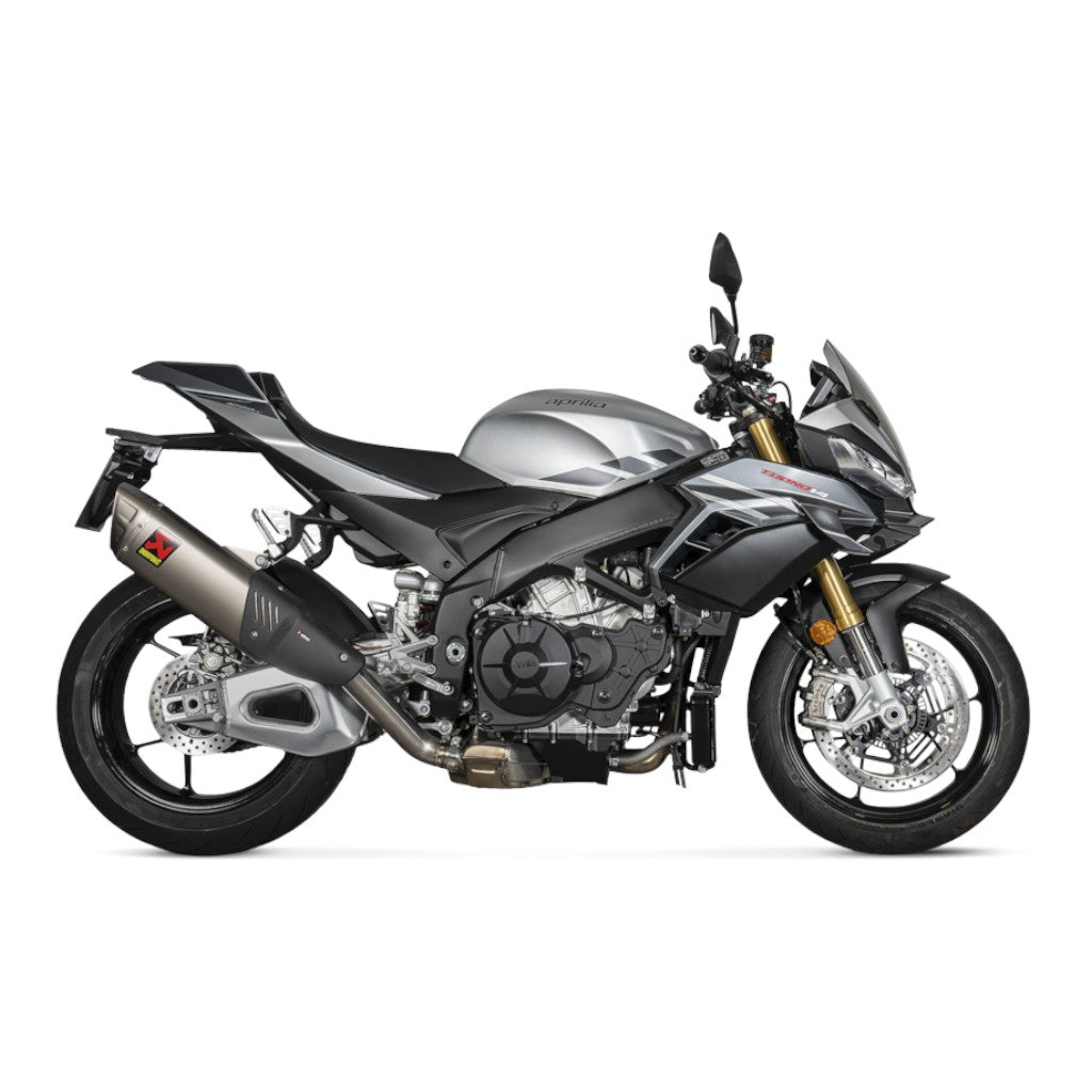 AKRAPOVIC S-A10SO14-HEZT Вихлопна система Slip-On Line (титан) для APRILIA RSV4 / TUONO V4 2025-2026 Photo-1
